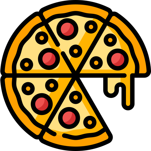 Pizza icon from https://www.flaticon.com